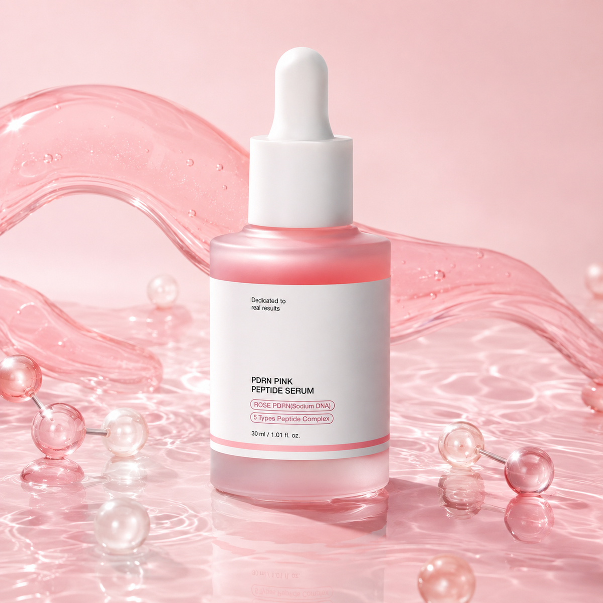 Rose PDRN & 5-Peptide Glow Serum