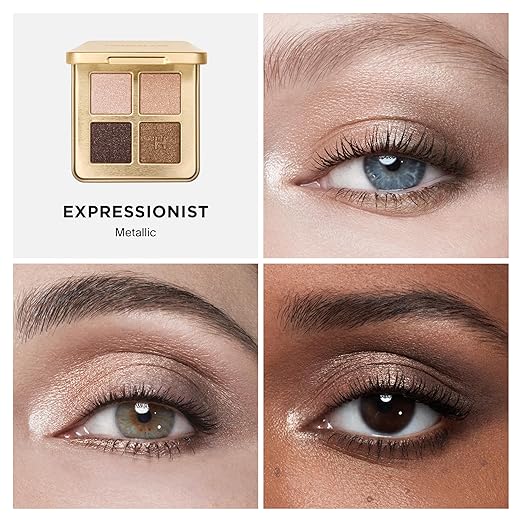 Luxe Metallic Quad Eyeshadow Palette